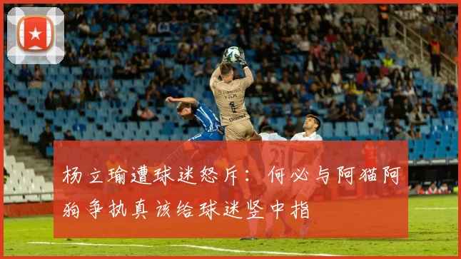 杨立瑜遭球迷怒斥：何必与阿猫阿狗争执真该给球迷竖中指
